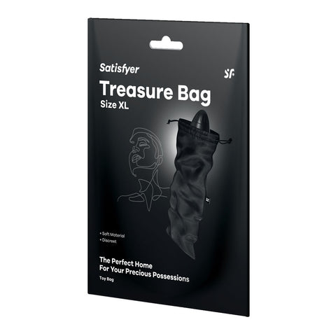 Treasure Bag Black Extra Large for Storing Pleasure Products Default Title > Essentials > Toy Storage