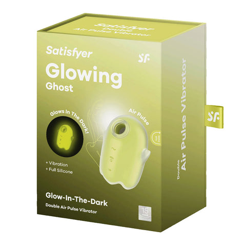 Satisfyer Glowing Ghost - Glow in Dark USB Rechargeable Stimulator AIR PULSATION