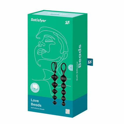 Satisfyer Silicone Anal Beads Set Of 2 Smooth Ergonomic > Anal Range > Anal Beads