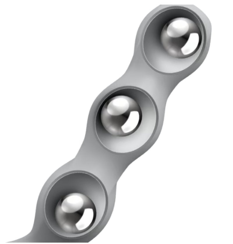 Satisfyer Triple Ball-R Beaded Anal Plug 18cm Weighted Balls Silicone > Anal Range > Anal Beads