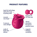 Satisfyer Pro 2 Classic Blossom – Air Pulse Silicone Vibrator > Sex Toys For Ladies > Rose Stimulators