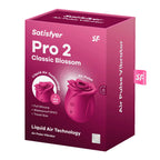 Satisfyer Pro 2 Classic Blossom – Air Pulse Silicone Vibrator > Sex Toys For Ladies > Rose Stimulators
