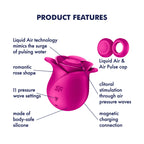 Satisfyer Pro 2 Modern Blossom – Air Pulse Rose Stimulator Vibrator > Sex Toys For Ladies > Rose Stimulators