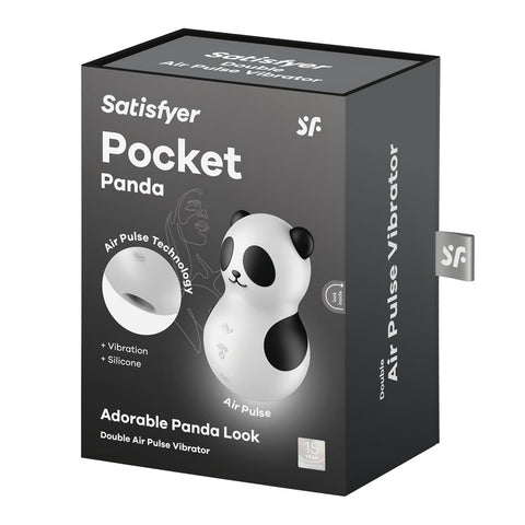 Satisfyer Pocket Panda Air Pulse Vibrator for Thrilling Pleasure STIMULATORS