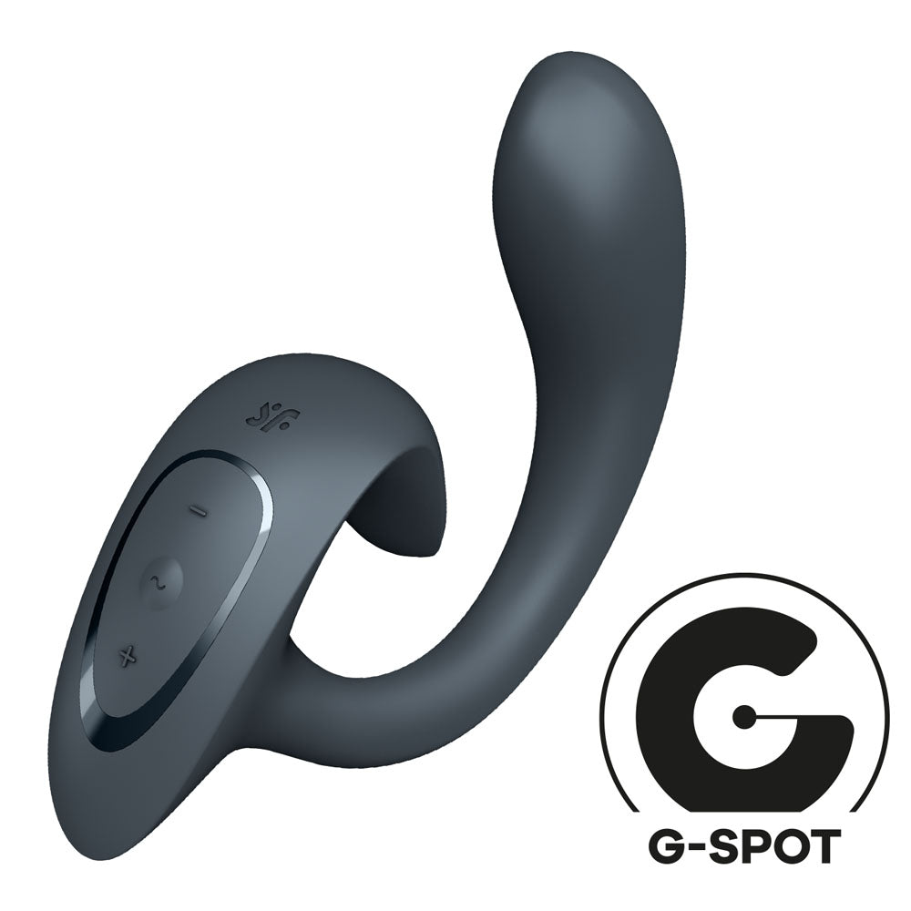 Satisfyer G For Goddess 1 - Dark Grey Rabbit Vibrator VIBRATORS-RABBIT-MULTI
