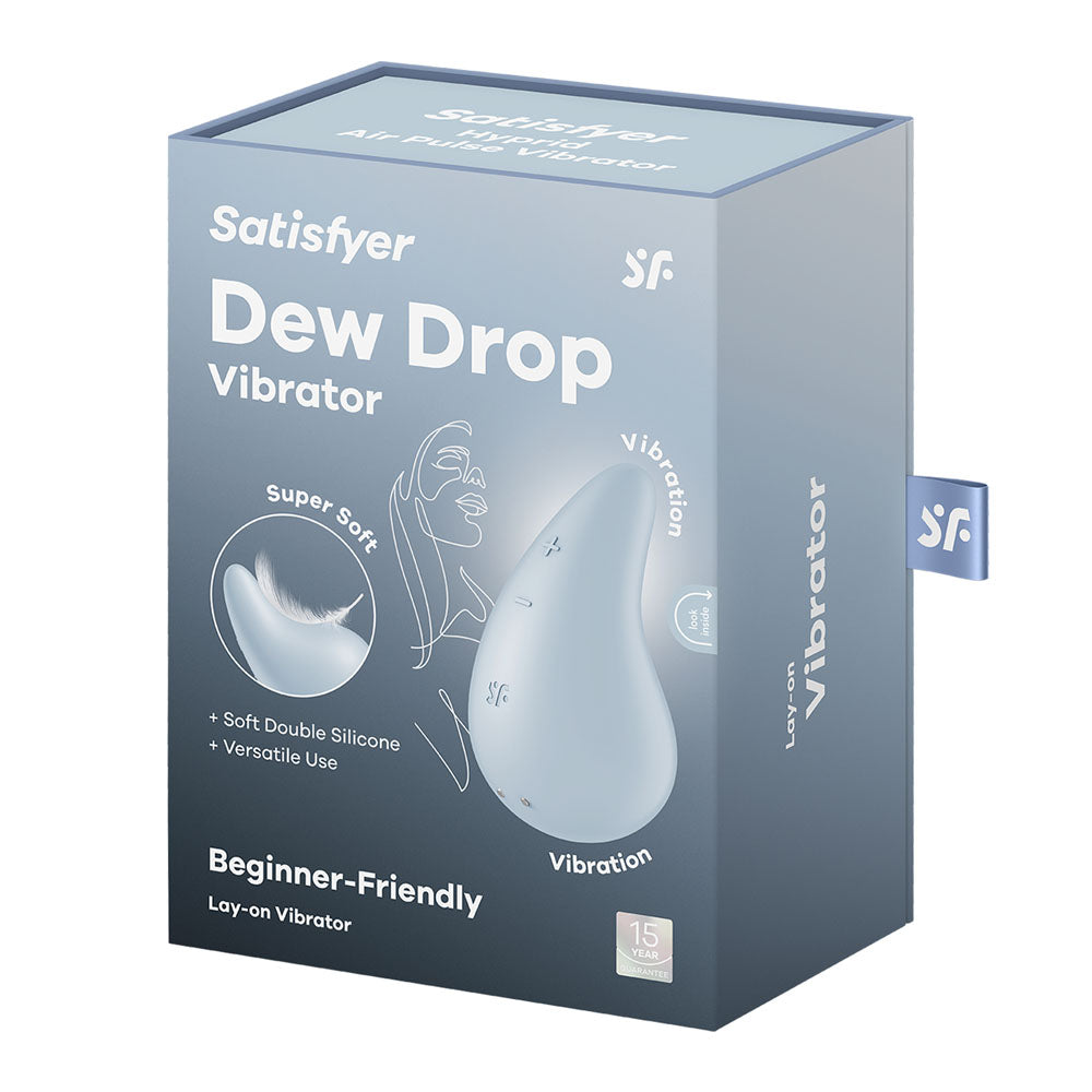 Satisfyer Dew Drop Compact Lay-On Vibrator – 4 Inches Vibrator > Vibrators > Vibrating Pads