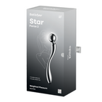 Satisfyer Star Force 2 Stainless Steel 22cm Ergonomic Dildo Chrome > Dildos > Neutral Dildos
