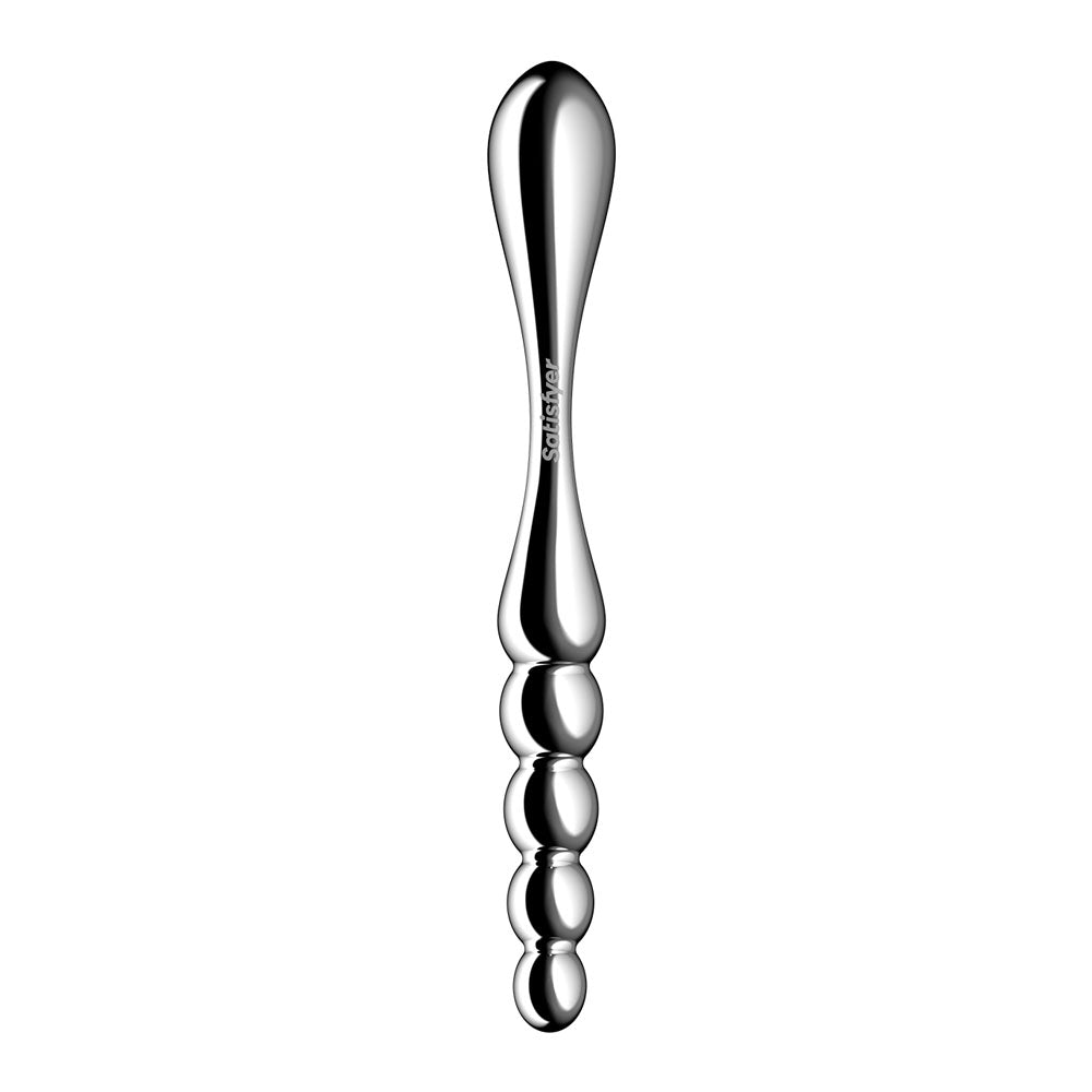 Satisfyer Star Force 1 Steel Double Ended Dildo 21cm > Dildos > Double Dildos
