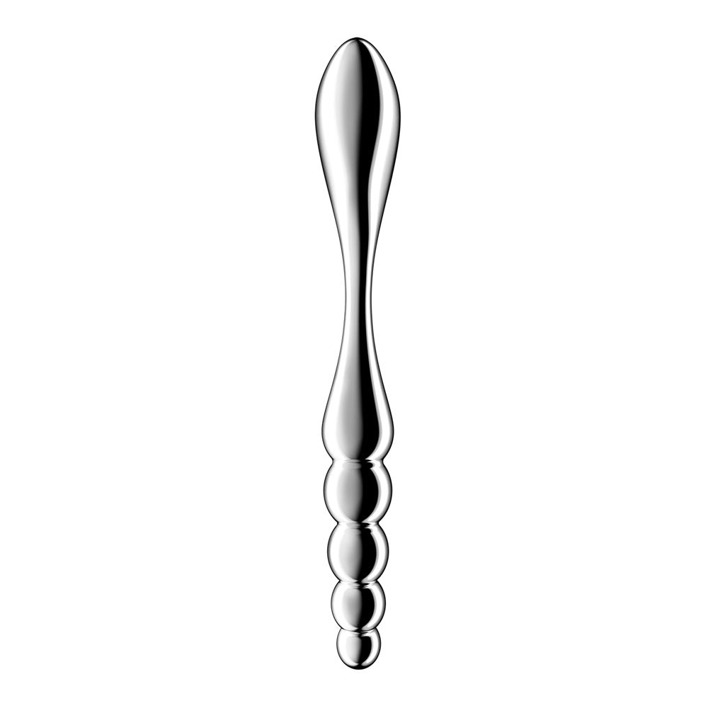 Satisfyer Star Force 1 Steel Double Ended Dildo 21cm Secondary image
