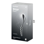 Satisfyer Star Force 1 Steel Double Ended Dildo 21cm > Dildos > Double Dildos