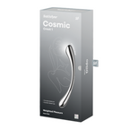 Satisfyer Cosmic Crest Stainless Steel Curved Dildo 24cm Chrome > Dildos > Neutral Dildos