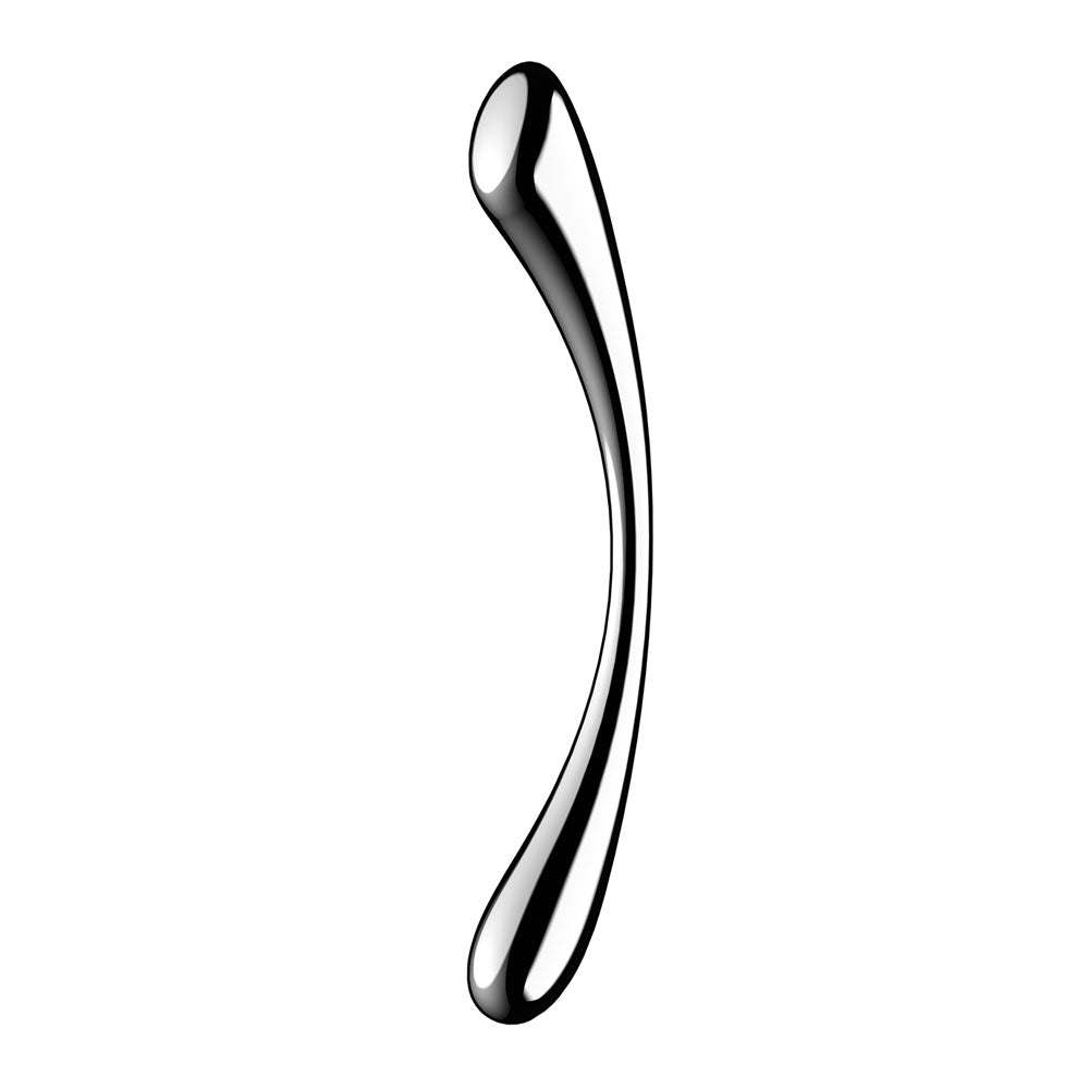 Satisfyer Cosmic Crest Stainless Steel Curved Dildo 24cm > Dildos > Neutral Dildos