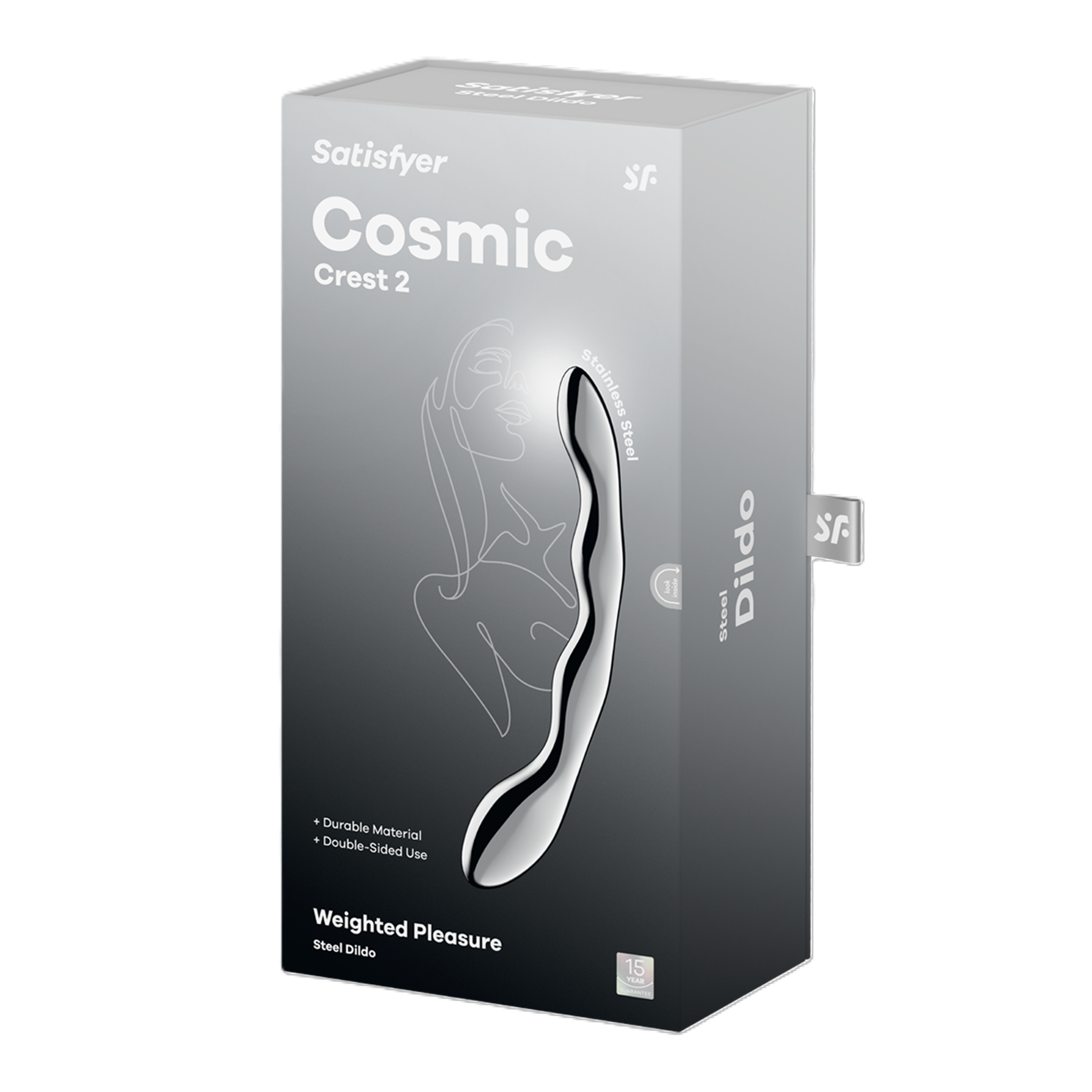 Satisfyer Cosmic Crest 2 Stainless Steel 20.5 Cm Dildo > Dildos > Neutral Dildos