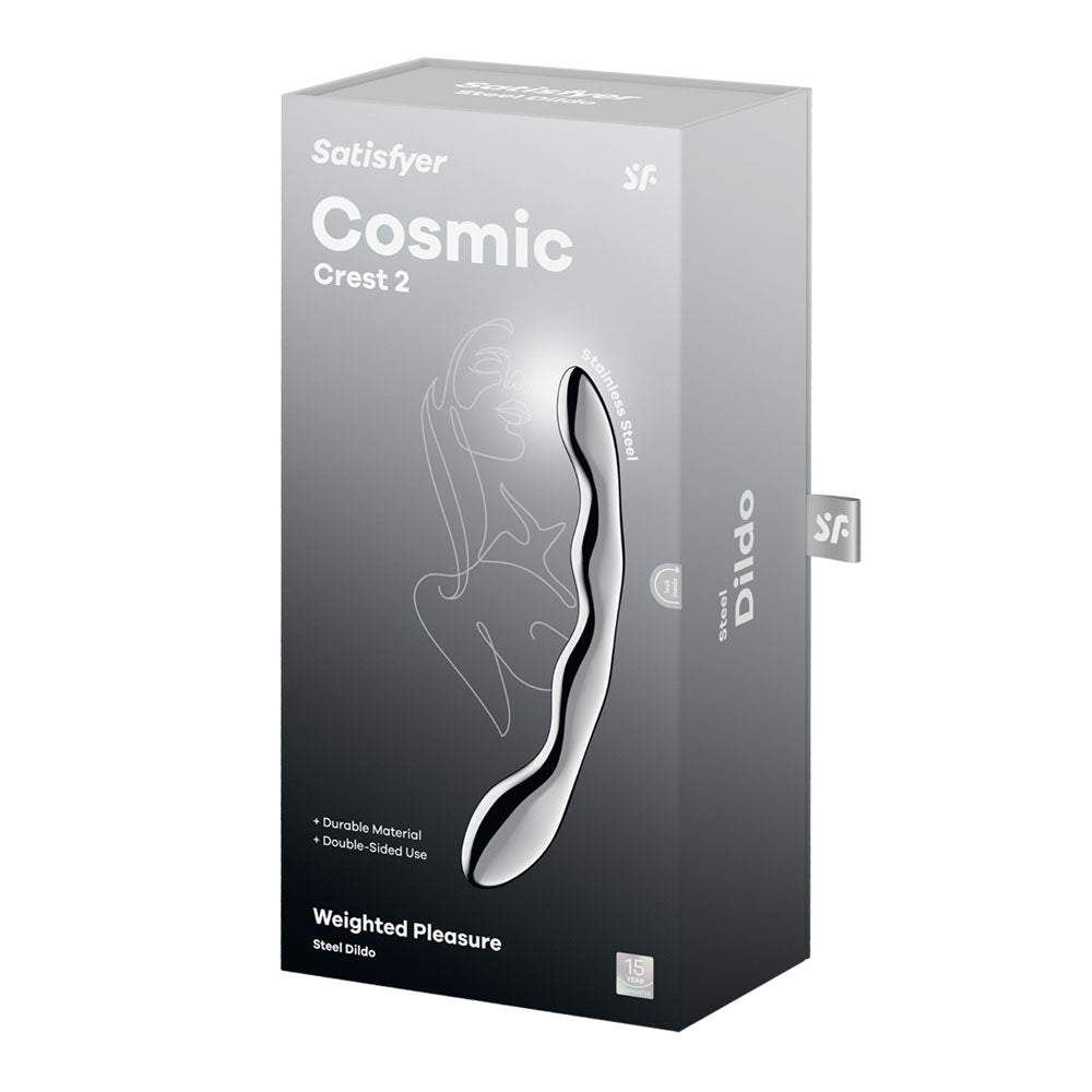 Satisfyer Cosmic Crest 2 Stainless Steel 20.5 Cm Dildo > Dildos > Neutral Dildos