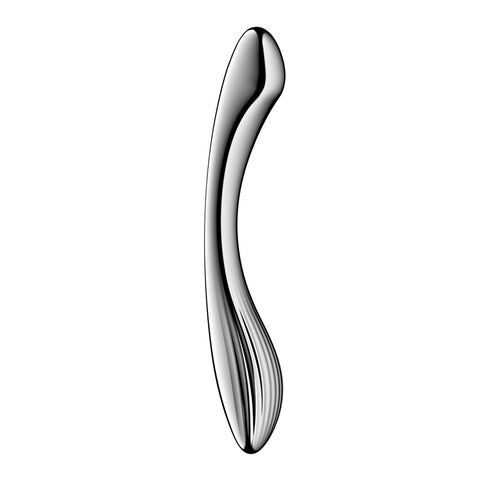 Satisfyer Pure Gravity 1 Steel 22cm Stainless Dildo DONGS-PREMIUM