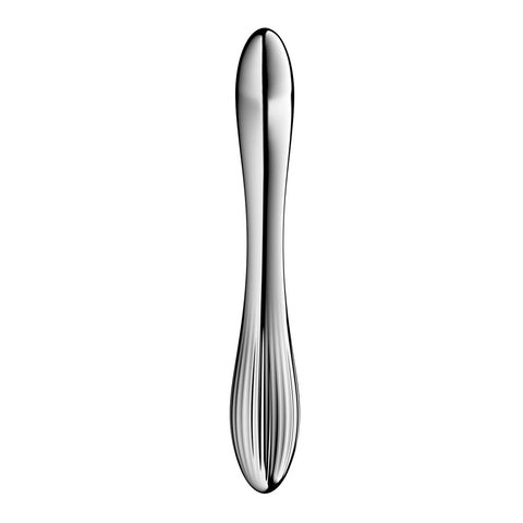Satisfyer Pure Gravity 1 Steel 22cm Stainless Dildo DONGS-PREMIUM