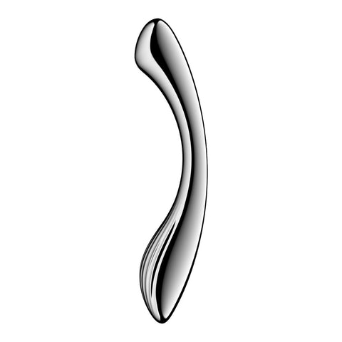 Satisfyer Pure Gravity 1 Steel 22cm Stainless Dildo DONGS-PREMIUM
