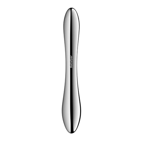 Satisfyer Pure Gravity 1 Steel 22cm Stainless Dildo DONGS-PREMIUM