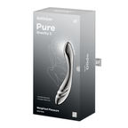 Satisfyer Pure Gravity 3 Stainless Steel 21 cm G Spot Dildo > Dildos > Neutral Dildos