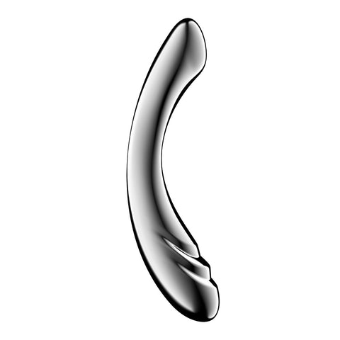 Satisfyer Pure Gravity 3 Stainless Steel 21 cm G Spot Dildo DONGS-PREMIUM