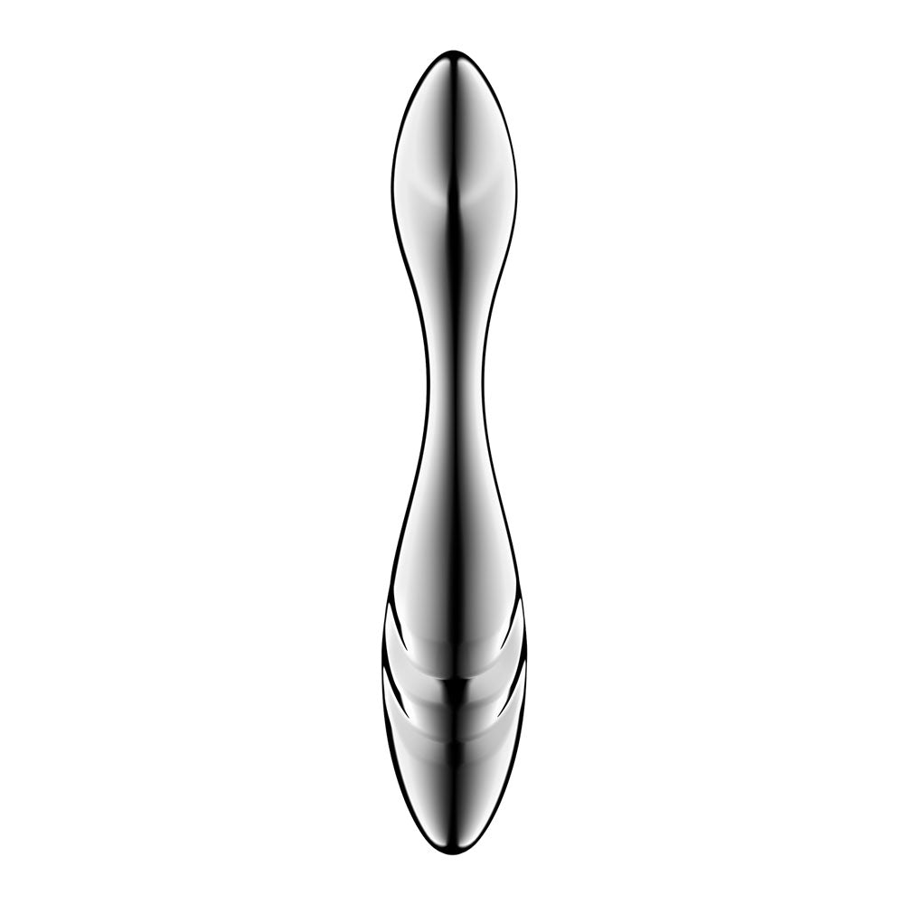 Satisfyer Pure Gravity 3 Stainless Steel 21 cm G Spot Dildo DONGS-PREMIUM