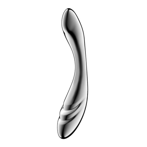 Satisfyer Pure Gravity 3 Stainless Steel 21 cm G Spot Dildo DONGS-PREMIUM