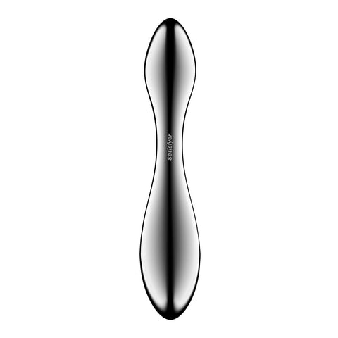 Satisfyer Pure Gravity 3 Stainless Steel 21 cm G Spot Dildo DONGS-PREMIUM