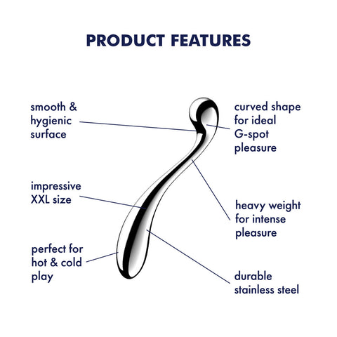 Satisfyer Star Force 4 Stainless Steel 26 cm Dildo > Dildos > Large Dildos