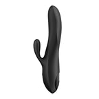 Satisfyer Heat Flex 3 – 23cm Rechargeable Warming Rotating Rabbit Vibrator Black > Vibrators > Ladies > Rabbit