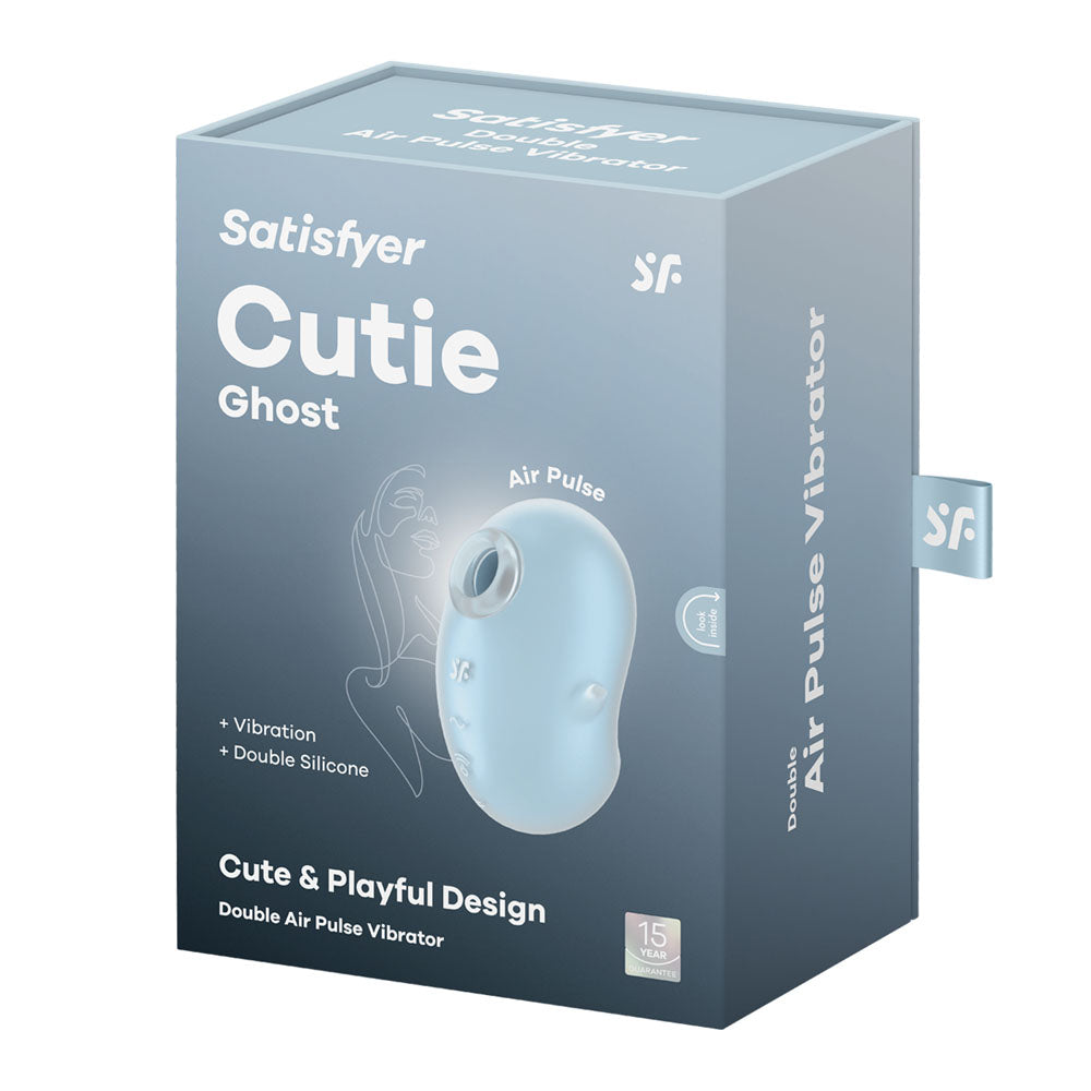 Satisfyer Cutie Ghost - Blue Air Pulse Vibrator STIMULATORS