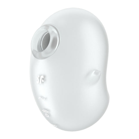 Satisfyer Cutie Ghost - White Compact Air Pulse Vibrator STIMULATORS