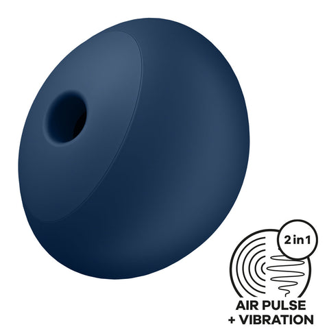 Satisfyer Air Power 4 - Navy USB Rechargeable Stimulator STIMULATORS