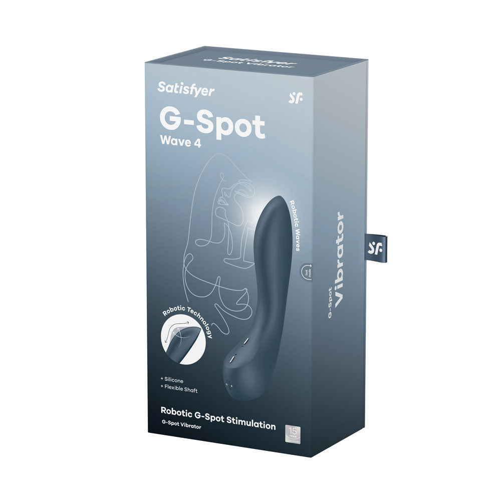 Satisfyer G-Spot Wave 4 Waterproof Sex Toy 8.5 Inches > Sex Toys For Ladies > G-Spot Vibrators