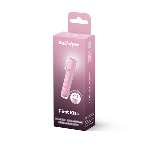 Satisfyer First Kiss Travel Size Clitoral Massager Air Pulsation
