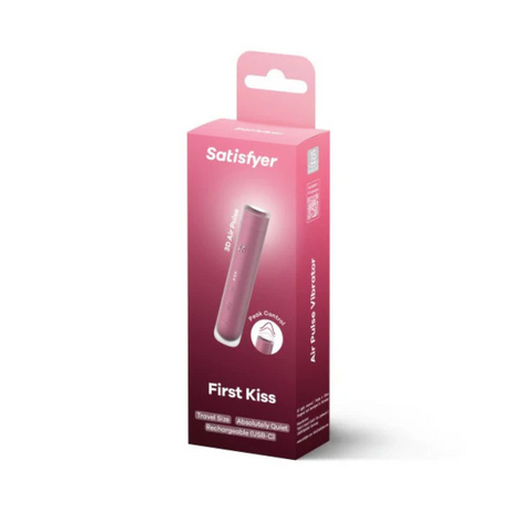 Satisfyer First Kiss Travel Size Clitoral Massager Default Title STIMULATORS