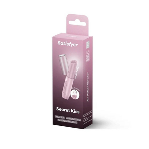 Satisfyer Secret Kiss Mini Clitoral Massager for Travel Default Title STIMULATORS