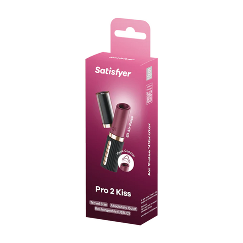 Satisfyer Pro 2 Kiss Mini Clitoral Massager for Pleasure Default Title STIMULATORS