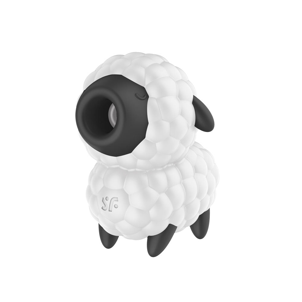 Satisfyer Dreamy Sheep - /Black USB Rechargeable Vibrating Air Pulse Stimulator AIR PULSATION