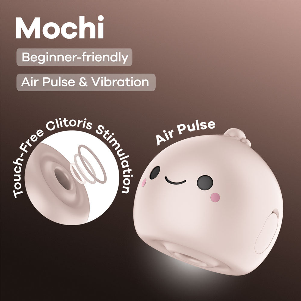 Satisfyer Mochi (Beige) – Air Pulse Stimulator Beige > Sex Toys For Ladies > Air Pulsation