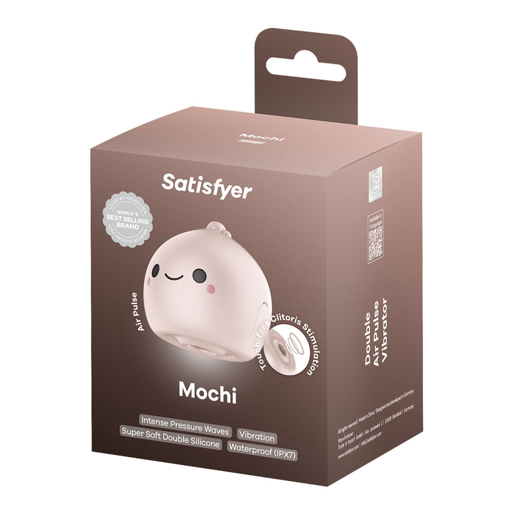Satisfyer Mochi (Beige) – Air Pulse Stimulator > Sex Toys For Ladies > Air Pulsation