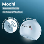 Satisfyer Mochi (Frost) – Air Pulse Stimulator Blue > Sex Toys For Ladies > Air Pulsation