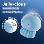 Satisfyer Jelly-Cious – Waterproof Air Pulse Vibrator Blue > Sex Toys For Ladies > Air Pulsation