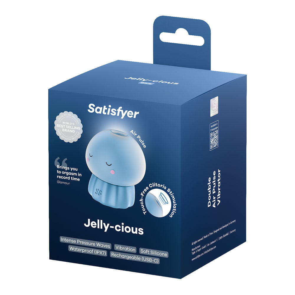 Satisfyer Jelly-Cious – Waterproof Air Pulse Vibrator > Sex Toys For Ladies > Air Pulsation