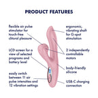Satisfyer Pro G-Spot Generation 2 Rechargeable Rabbit Vibrator > Sex Toys For Ladies > Air Pulsation