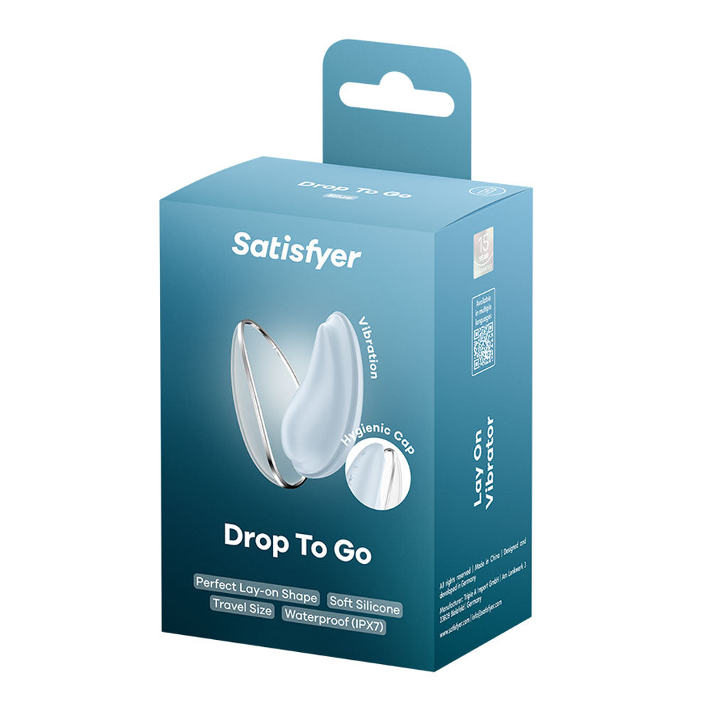 Satisfyer Drop To Go – USB Rechargeable Clitoral Stimulator > Sex Toys For Ladies > Clitoral Vibrators and Stimulators