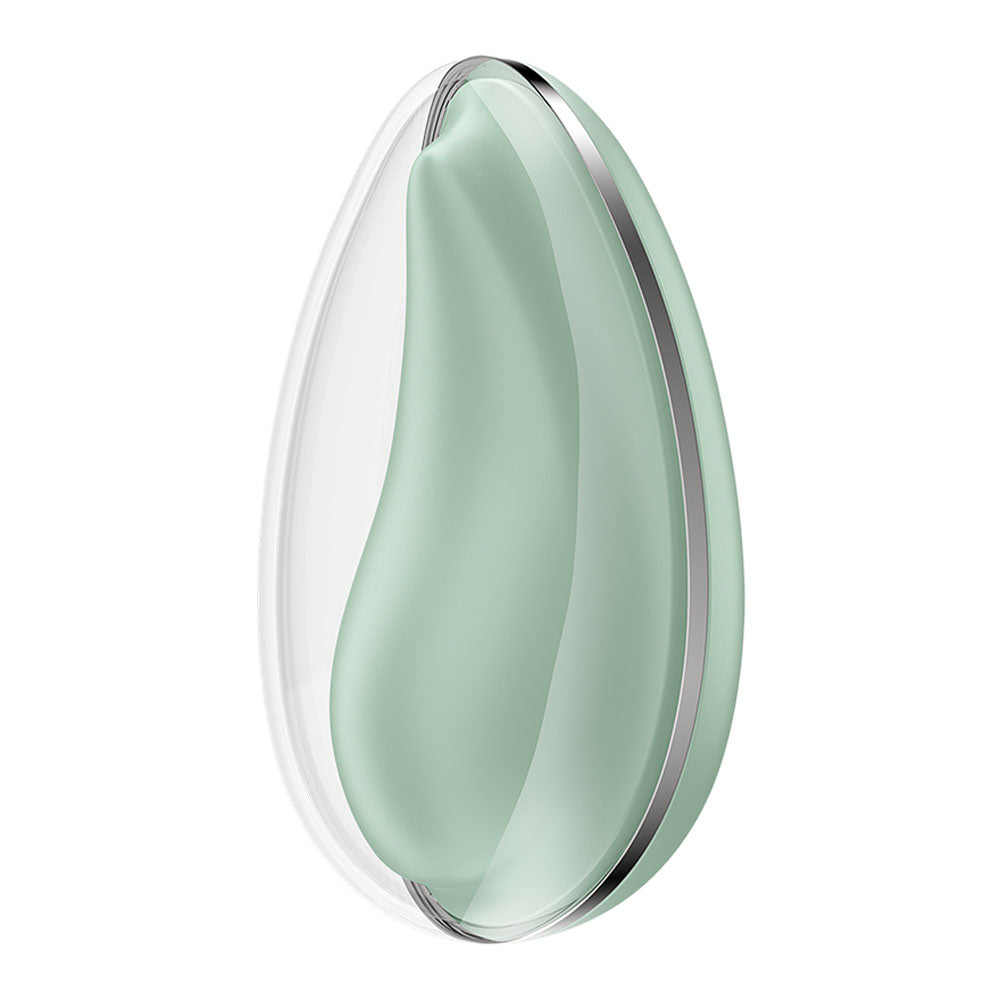 Satisfyer Drop To Go (Mint) – USB Rechargeable Clitoral Stimulator > Sex Toys For Ladies > Clitoral Vibrators and Stimulators