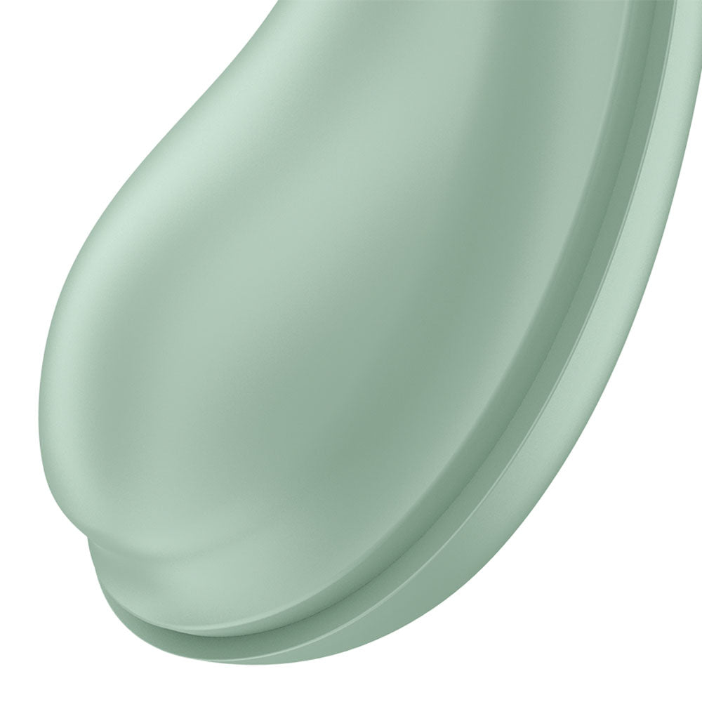 Satisfyer Drop To Go - Mint - Mint USB Rechargeable Clitoral Stimulator STIMULATORS-PREMIUM
