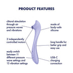 Satisfyer Easy Lover - Rechargeable Air Pulse Clitoral Stimulator > Sex Toys For Ladies > Air Pulsation