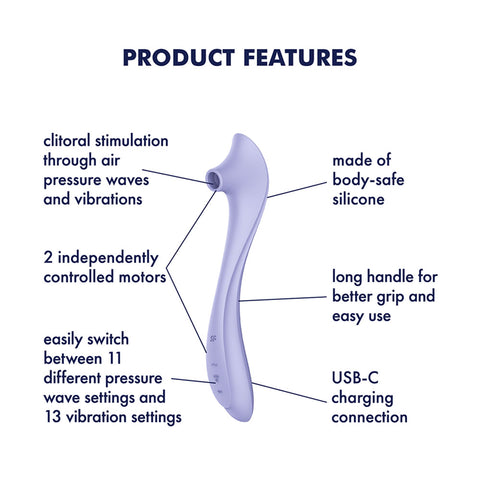 Satisfyer Easy Lover – USB-C Rechargeable Air Pulse Clitoral Stimulator > Sex Toys For Ladies > Air Pulsation