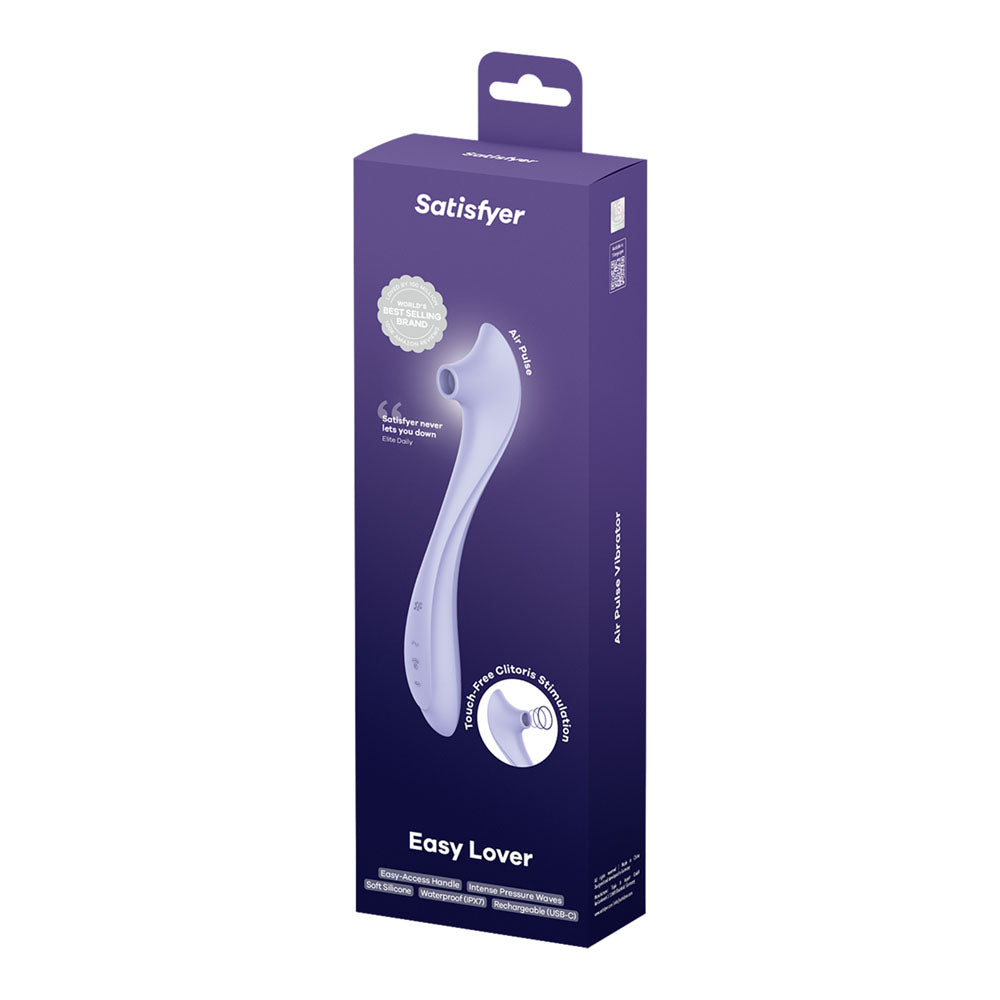 Satisfyer Easy Lover - Rechargeable Air Pulse Clitoral Stimulator > Sex Toys For Ladies > Air Pulsation